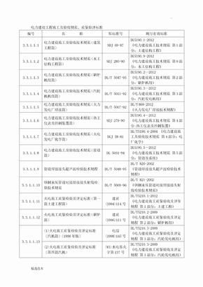 电力建设工程施工及验收规范