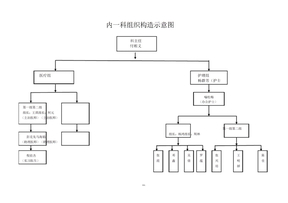 科室组织结构示意图