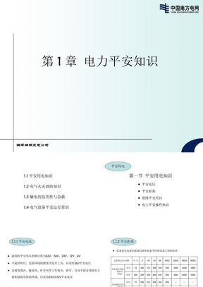 电力安全规范