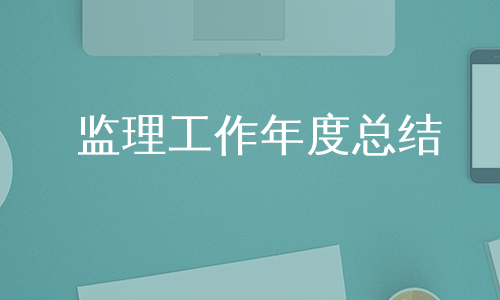 监理工作年度总结