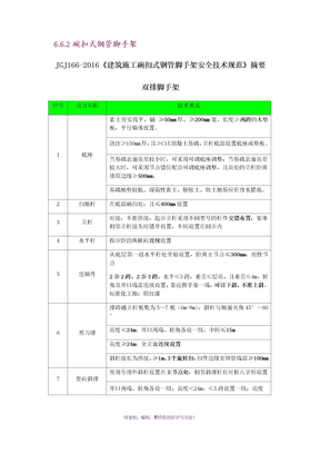 碗扣式脚手架安全技术规范JGJ