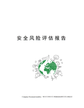 安全风险评估报告