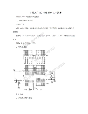 【精品文档】动态数码显示技术