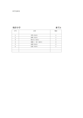 科学实验室