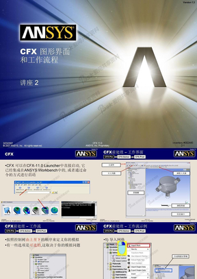 CFX 图形界面和工作流程