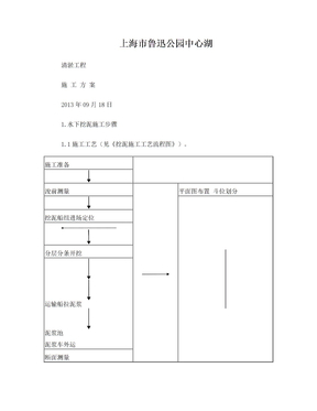 挖泥船施工方案