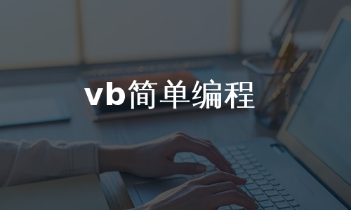 vb简单编程