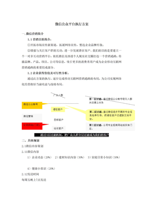 微信公众号运营策划方案-公众号运营策划方案