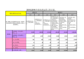 2019年度电商运营工作计划