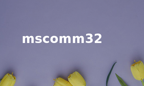mscomm32