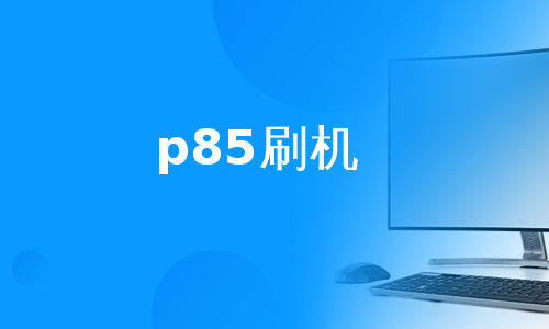 p85刷机