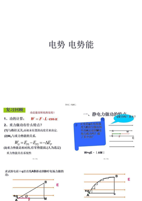 电势 电势能