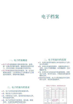 电子档案