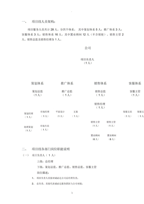 项目组织架构