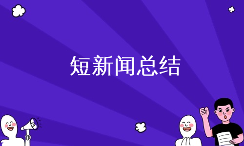 短新闻总结