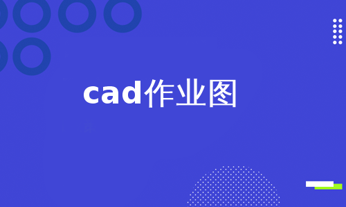 cad作业图