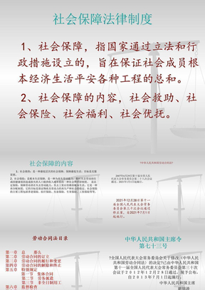 社会保障法律制度汇编