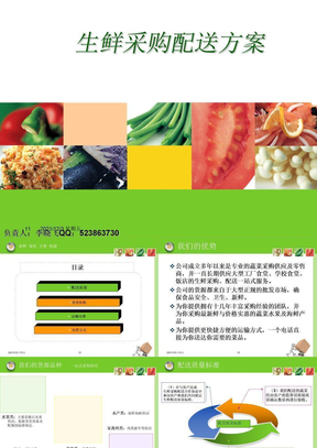 生鲜采购配送方案