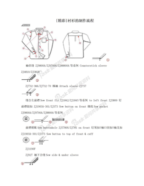 [精彩]衬衫的制作流程