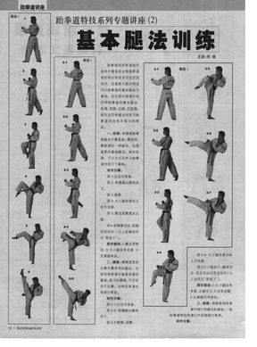 跆拳道特技系列专题讲座_2_基本腿法训练
