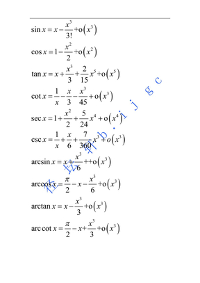里叶级数展开式天圆地方展开图泰勒定理横向展开议论泰勒公式及其应用