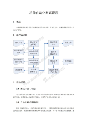 自动化测试流程