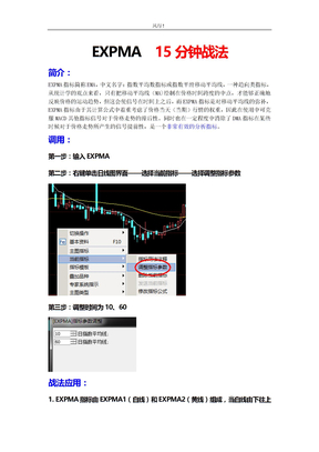 K线15分钟战法