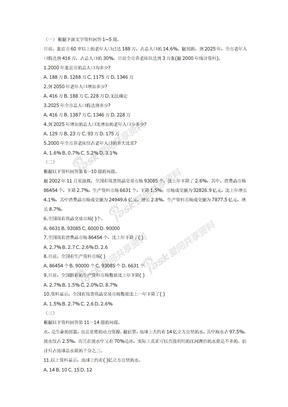 资料分析资料集资料分析-文字资料1