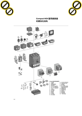 施耐德塑壳断路器、负荷隔离开关选型手册nsx