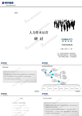 华彩-咨询手册-人力资本运营（新）