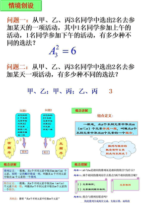 高中数学排列与组合