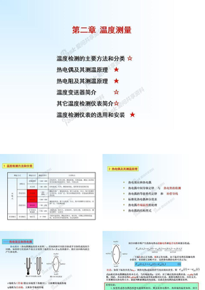 温度、流量、液位测量