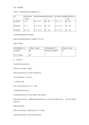 斜管、斜板沉淀池设计参考