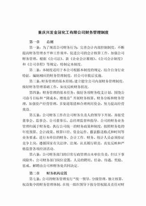 公司财务管理制度大全