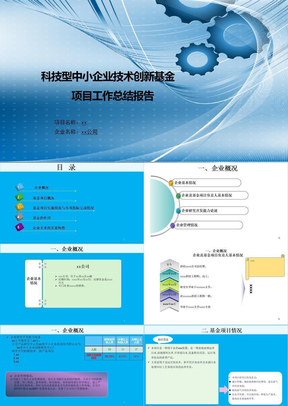 项目验收ppt模板