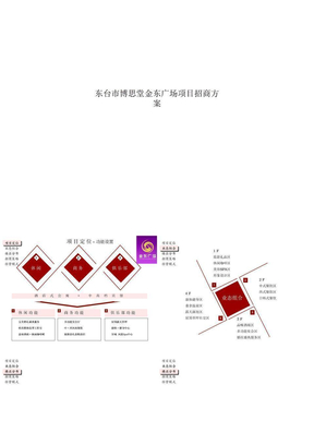 东台市博思堂金东广场项目招商方案