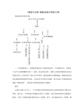 [精彩]安利-耶格系统中国衍生图
