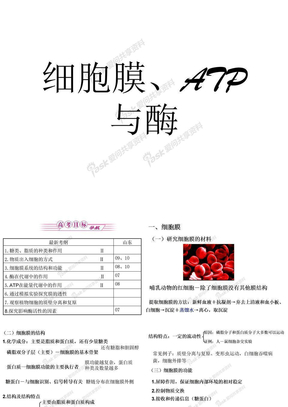 3细胞膜、ATP与酶3