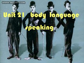 高一英语Body-language课件课本1
