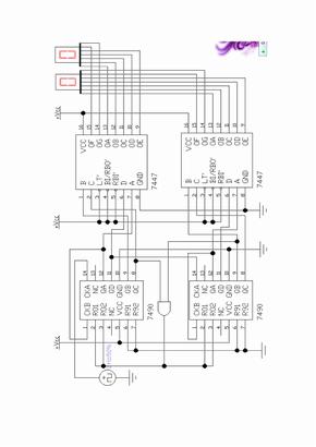 74LS90的24进制