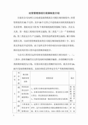 经营部规章制度培训
