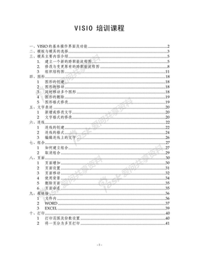 VISIO2003简明教程