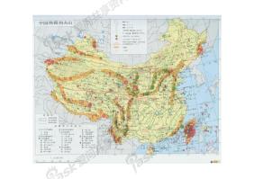 中国地震火山图