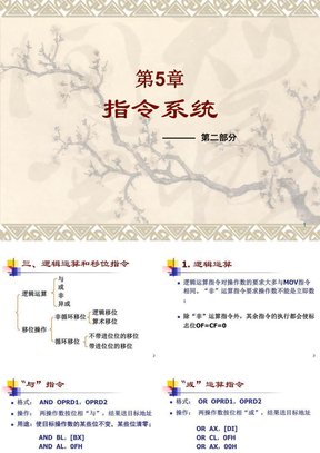 计算机硬件基础-5指令系统2