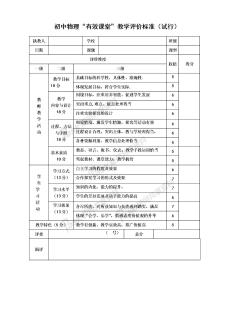 教师教学评价量表06