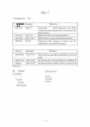 全新版大学英语第二版综合教程4课后答案全